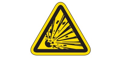 Symbole international de “Risque d’explosion”